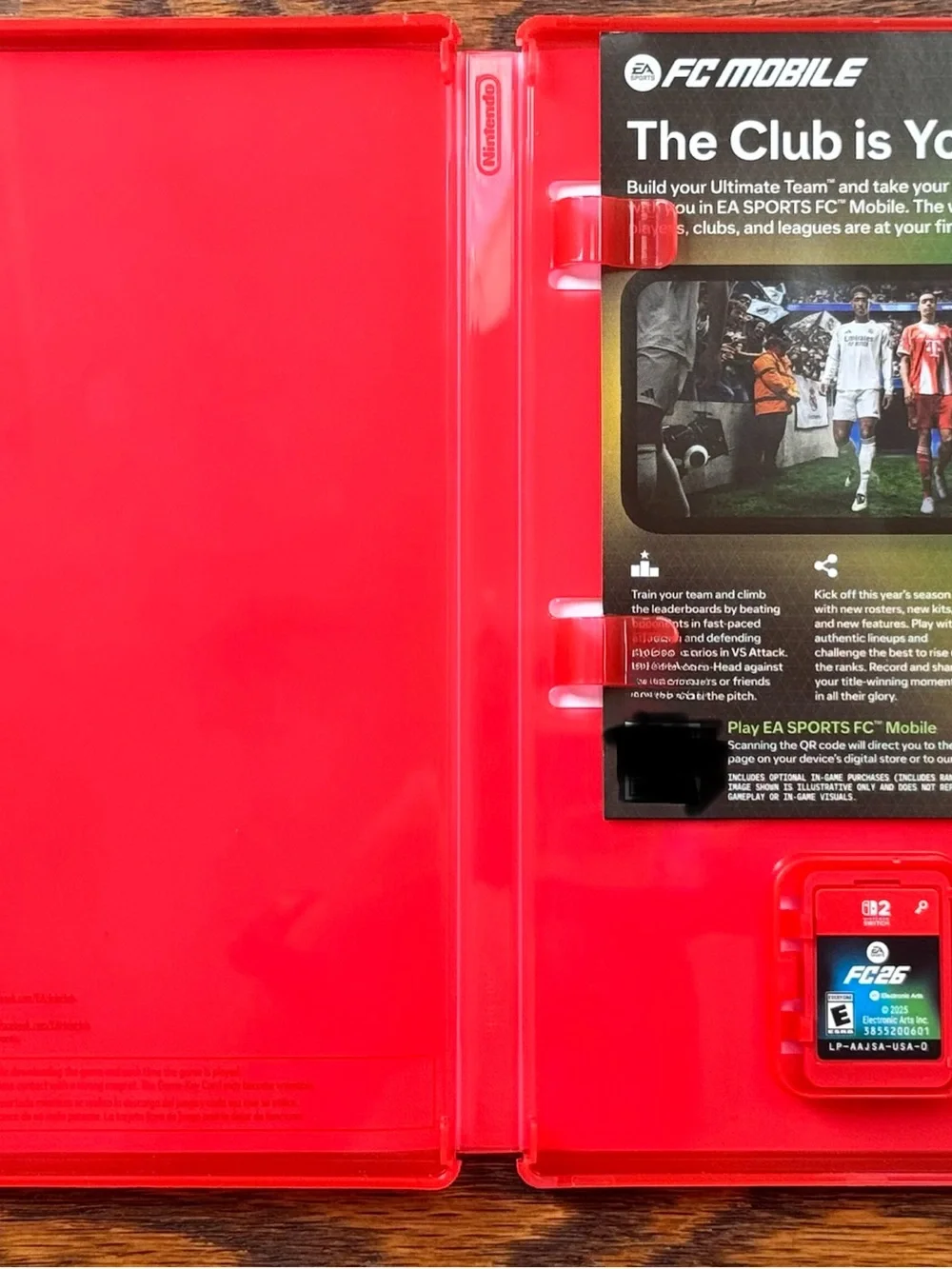 EA Sports FC 26 Nintendo Switch 2 Game-Key Card – Soccer